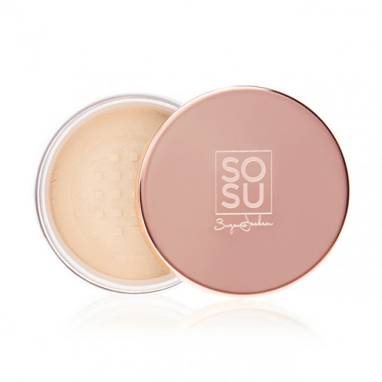 SOSU Cosmetics — fiksējošs pūderis Face Focus (Loose Setting Powder) 11 g - 02 Lowlight