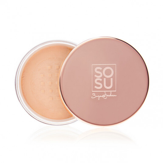 SOSU Cosmetics — fiksējošs pūderis Face Focus (Loose Setting Powder) 11 g - 02 Lowlight