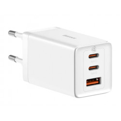 Lādētājs Baseus GaN5 Pro 2xUSB-C + USB, 65W...