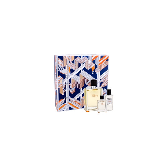 Komplekts vīriešiem Hermes Terre D´Hermes EDT 100 ml + losjons pēc skūšanās 40 ml + EDT 12,5 ml