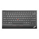 Lenovo ThinkPad TrackPoint Keyboard II | 4Y40X49493 | Tastatūra | 2,4 GHz, Bluetooth | LV | Tīra melna | Šķēres slēdzis | Bezvadu savienojums