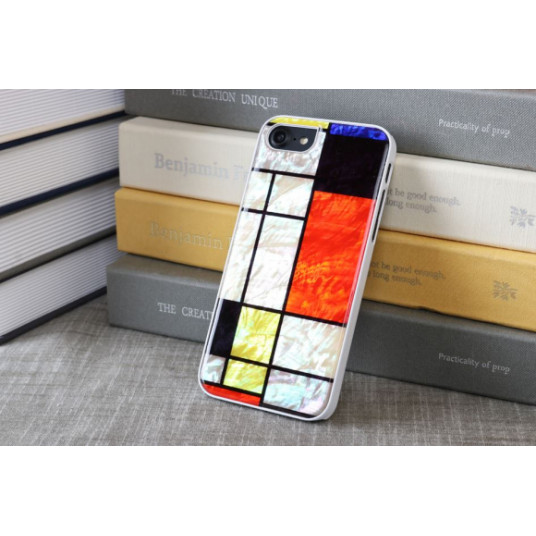 "Korpuss iPhone 8/ 7" Mondrian White