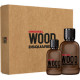 Dsquared2 Original Wood Dárková sada EDP 100 ml un EDP 30 ml, 100 ml