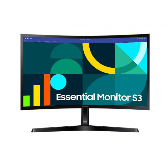 Samsung LS24D366GAUXEN 24" VA izliekts monitors 1920x1080/16:9/250cd/m2/4ms HDMI, DP | Samsung