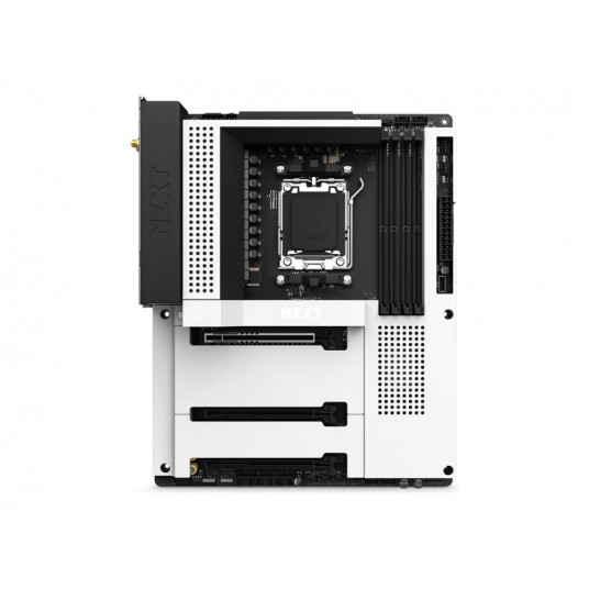 Pamatplate|NZXT|AMD B650|SAM5|ATX|Atmiņas atmiņa DDR5|Atmiņas slots 4|2xPCI-Express 4.0 16x|1xPCI-Express 5.0 16x|4xM.2|1xHDMI|2xUSB 2.0|6xUSB 3.2|1xUSB-C|1xOptical S/PDIF|1xRJ45|5xAudio ports|N7-B65XT-W1