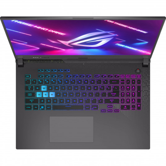 Asus ROG Strix G17 G713;AMD Ryzen™ 9 6900HX (8C/16T, 20MB, līdz 4.9)|16GB RAM DDR5|1TB SSD|17,3" FHD IPS 360Hz, Dolby vision HDR,AG|NVIDIA® GeForce RTX™ 3060 6GB|Wi-Fi 6E + BT 5.3|Wi-Fi 6E + BT 5.3|Win 11 PRO | Atjaunināts/atjaunināts/