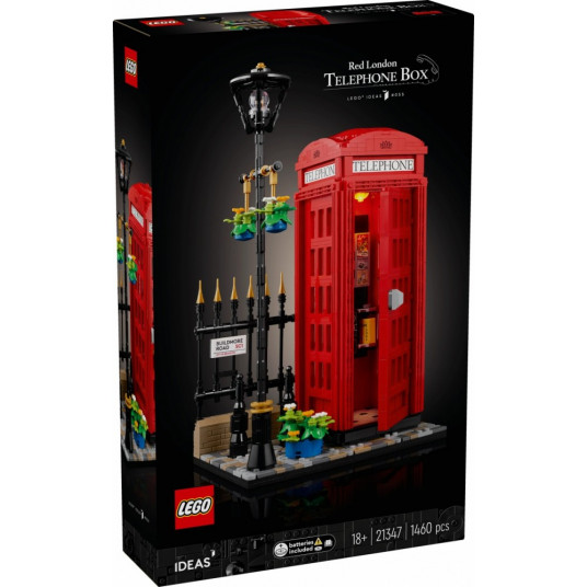 Lego LEGO Ideas - Red London Telephone Box 21347