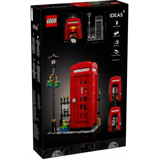 Lego LEGO Ideas - Red London Telephone Box 21347