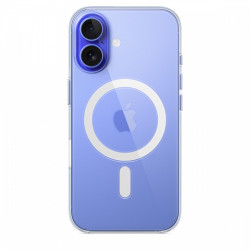 Silikona futrālis ar MagSafe priekš iPhone 16 Plus - melns