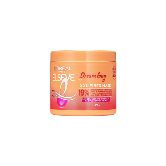 Hair Mask L'Oréal Paris Elseve Dream Long XXL Fiber Mask, 400ml