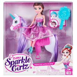SPARKLE GIRLZ leļļu rotaļu komplekts - Feja ar zirgu, 100413