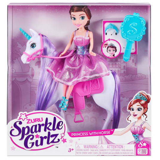 SPARKLE GIRLZ leļļu rotaļu komplekts - Feja ar zirgu, 100413