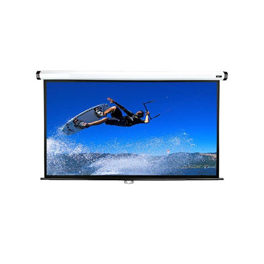Projektoru ekrāns Elite Manual Series M100XWH diagonāli 100, 16: 9, ekrāna redzamā daļa platums (W) no 221 cm, White