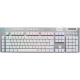 Logitech G915 X LIGHTSPEED -matalaprofiilinen pelinäppäimistö, Tactile-kytkimet, valkoinen