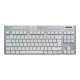 Logitech G915 X LIGHTSPEED TKL -matalaprofiilinen pelinäppäimistö, Tactile-kytkimet, valkoinen