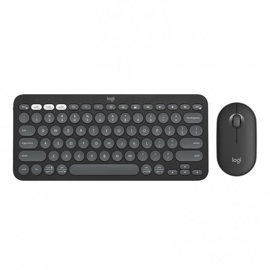 Galddators Logitech Pebble 2 Combo US (W), grafīts
