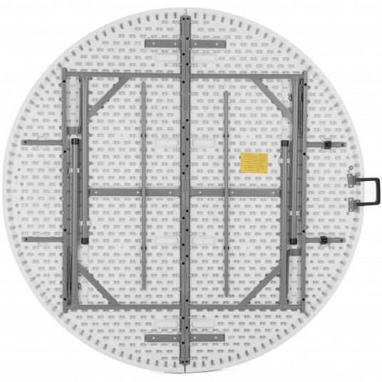 Saliekamais dārza galds apaļš 150 cm