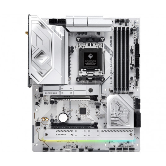 Pamatplate X870 STEEL LEGEND WIFI AM5 4DDR5 M.2 ATX