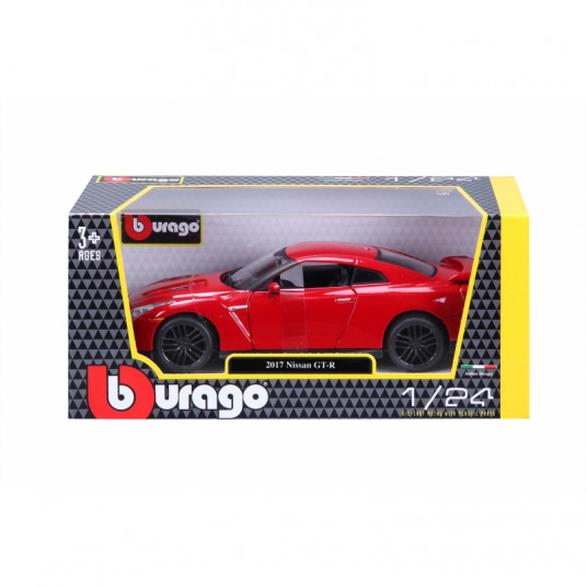 Bburago 1/24 automašīnas modelis Nissan GT-R, 18-21082