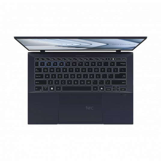 Asus ExpertBook | B9403CVAR-KM1148X | Star Black | 14 " | IPS | OLED | WQXGA+ 2880 x 1800 pikseļu | Spīdīgs | Intel Core 5 | 120U | 16 GB | LPDDR5X | Cietvielu diska ietilpība 512 GB | Intel Graphics | Windows 11 Pro | Bluetooth versija 5.3 | Tastatūra la