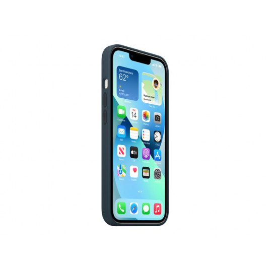 APPLE iPhone 13 Sil Case MgSf Abyss Blue