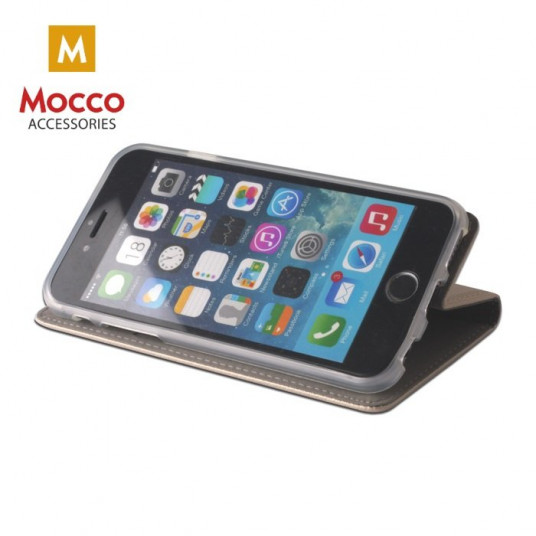Mocco Smart Magnet Book Case For Apple iPhone XR Gold