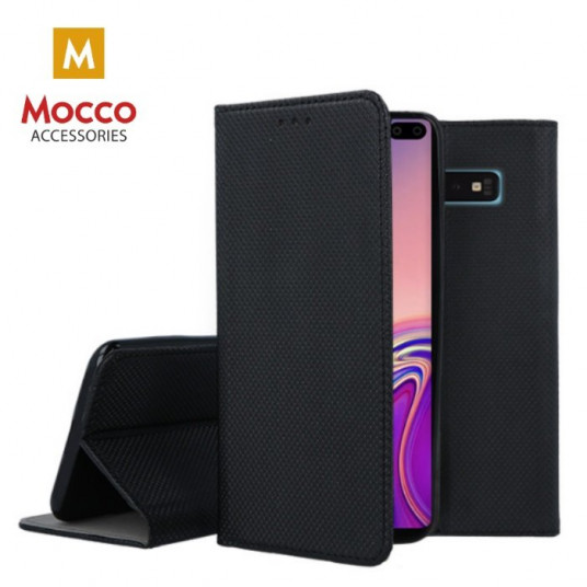Mocco Smart Magnet Book Case For Huawei P40 Black