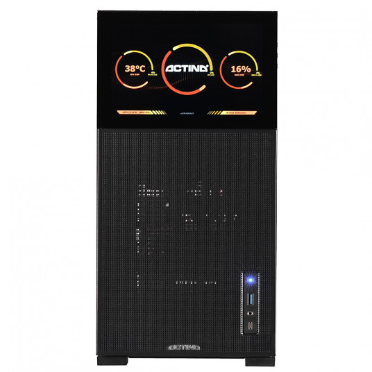 Actina 5901443401650 PC AMD Ryzen™ 7 5700X3D 32 GB DDR4-SDRAM 1 TB SSD AMD Radeon RX 7700 XT "Midi Tower" melns