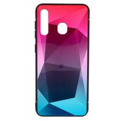 Mocco Stone Ombre Back Case Silicone Case With gradient Color For Apple iPhone 11 Pro Max Pink - Blue