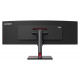 Lenovo ThinkVision P49w-30 49 ", IPS, 5120 x 1440, 32:9, 4 ms, 350 cd/m², melns, 1x Thunderbolt 4 Out, 1x Thunderbolt 4 In, 4x USB 3.2 Gen 1, 1x USB-C 1, 1x USB-B 3.2 Gen 1, 60 Hz, HDMI portu skaits 2