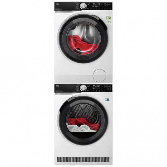 Komplekts veļas žāvētājam AEG TR958M6CE + veļas mašīnai AEG LFR95146UE