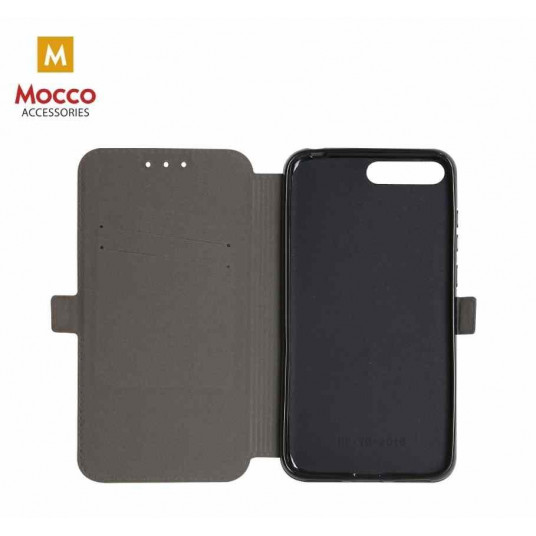 Mocco Shine Book Case For Apple iPhone XS Max Black