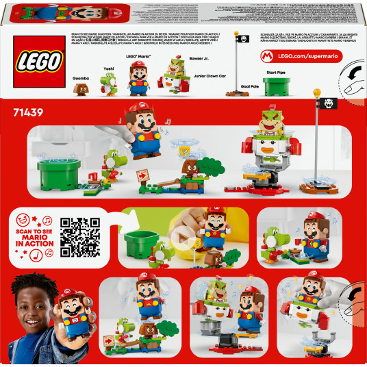 LEGO® 71439 Super Mario piedzīvojumi ar interaktīvo LEGO® Mario™