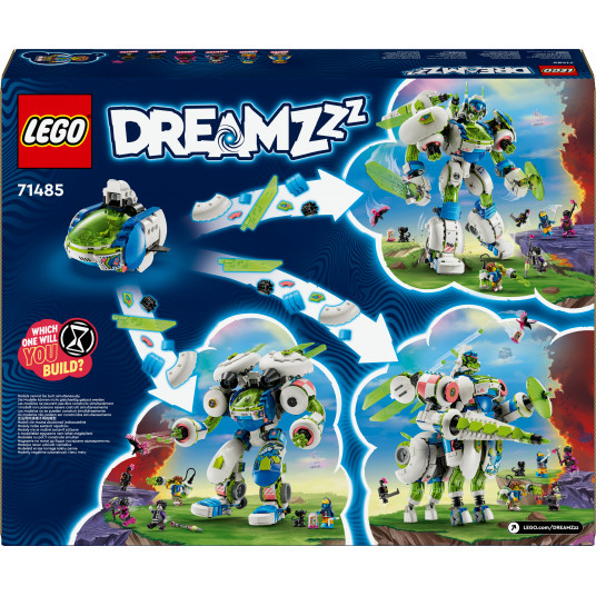 LEGO® 71485 DREAMZzz™ Mateo un Z-Blob bruņinieku kaujas robots