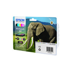 EPSON 6 COLOURS 24CLARIA PHOTO HD TINTE