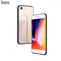 Hoco Premium Vitreous Shadow Back Case Silicone Case for Apple iPhone X Pink-Gold