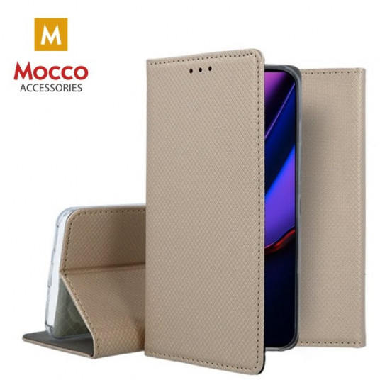Mocco Smart Magnet Book Case For Apple iPhone 11 Pro Max Gold
