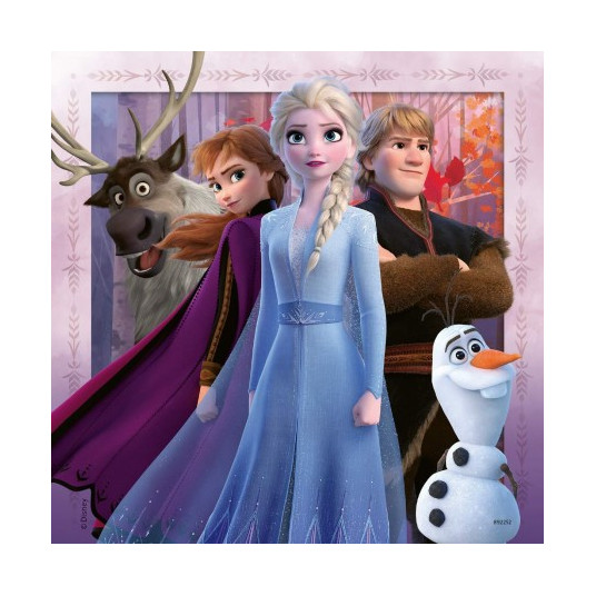 RAVENSBURGER puzle Frozen 2 The journey starts, 3x49pcs., 5011