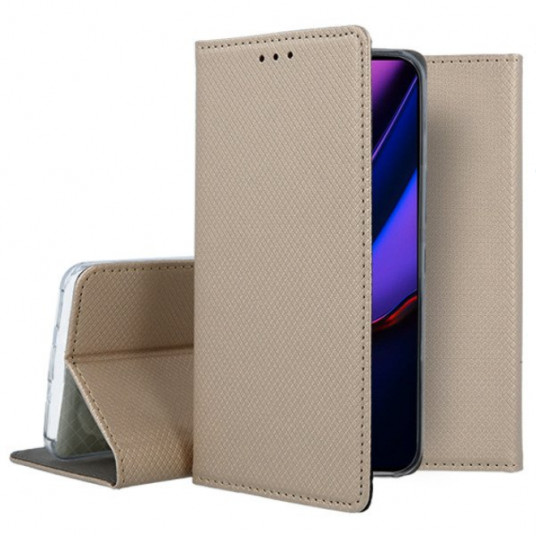 Mocco Smart Magnet Book Case For Apple iPhone 11 Pro Max Gold