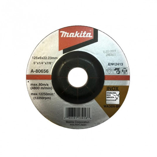 Slīpēšanas disks Makita A-80656, 125x6x22,23 mm