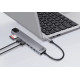MEDIA-TECH USB HUB 8 IN 1 GIGA LAN HUB MT5046