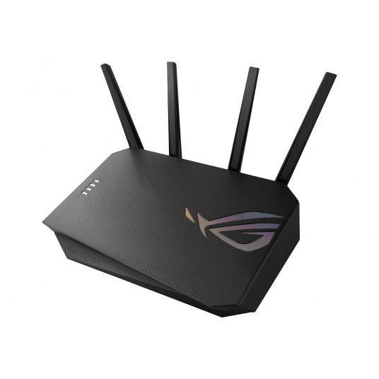 ROG STRIX GS-AX5400 | 802.11ax | 5400 Mb/s | Ethernet LAN (RJ-45) pieslēgvietas 4 | Tīkla atbalsts Jā | MU-MiMO Jā | Antenas tips 4xeksterna | 1