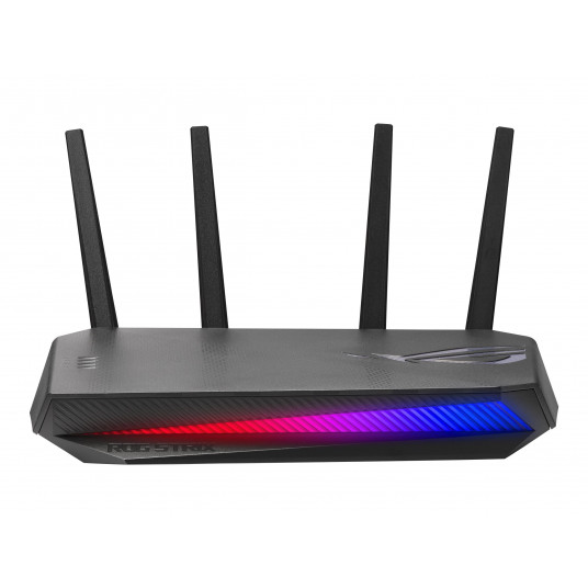 ROG STRIX GS-AX5400 | 802.11ax | 5400 Mb/s | Ethernet LAN (RJ-45) pieslēgvietas 4 | Tīkla atbalsts Jā | MU-MiMO Jā | Antenas tips 4xeksterna | 1