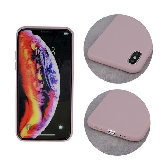 Mocco Ultra Slim Soft Matte 0.3 mm Silicone Case for Apple iPhone 11 Pro Max Light Pink
