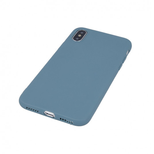 Mocco Ultra Slim Soft Matte 0.3 mm Silicone Case for Apple iPhone 11 Pro Light Blue