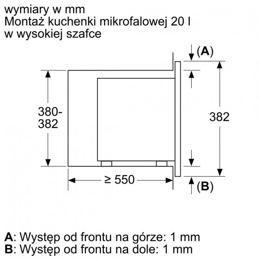 Bosch BEL620MB3 iebūvējamā mikroviļņu krāsns