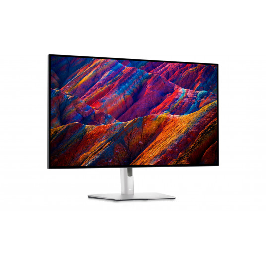 Dell UltraSharp USB-C centrmezgla monitors U3223QE 31,5 collas, IPS, 4K, 3840 x 2160, 16:9, 8 ms, 400 cd/m², balts, audio izeja, 60 Hz, HDMI portu skaits 1 EXPO/Damaged box