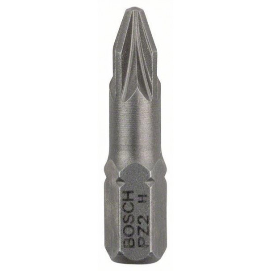 Skrūvgriežu uzgaļi Bosch Extra Hard PZ2, 25 mm, 3 gab.