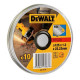 DeWalt metāla griešanas disks 10 gab DT42340TZ-QZ 125 x 1,2 mm