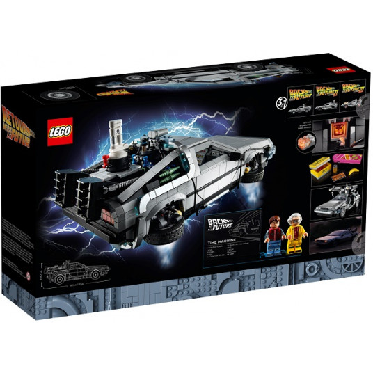 LEGO 10300 Back to the Future Time Machine Constructor